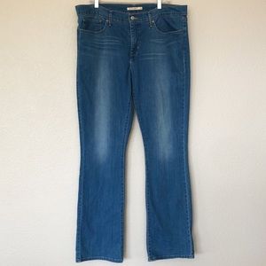 Levi’s 315 Shaping Bootcut Medium-Wash Jeans 34